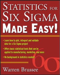 Cover Statistics for Six Sigma Made Easy