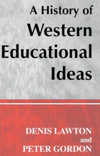 Cover History of Western Educational Ideas
