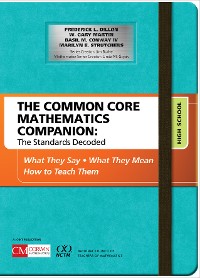 Cover The Common Core Mathematics Companion: The Standards Decoded, High School