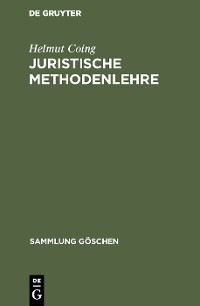 Cover Juristische Methodenlehre