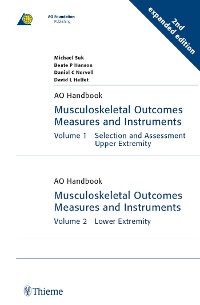 Cover Musculoskeletal Outcomes Measures and Instruments