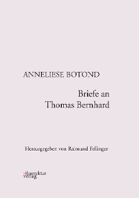 Cover Briefe an Thomas Bernhard
