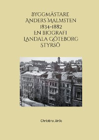 Cover Byggmästare Anders Malmsten 1834 - 1882