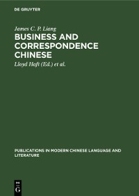 Cover Business and correspondence Chinese