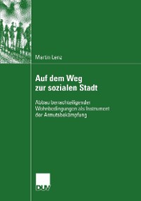 Cover Auf dem Weg zur sozialen Stadt