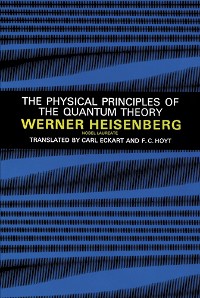 Cover Physical Principles of the Quantum Theory