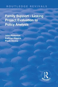 Cover Family Support - Linking Project Evaluation to Policy Analysis