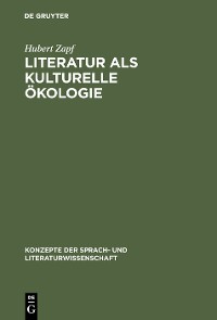 Cover Literatur als kulturelle Ökologie