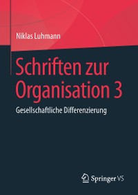 Cover Schriften zur Organisation 3