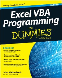 Cover Excel VBA Programming For Dummies