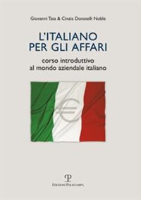 Cover L’italiano per gli affari - Corso introduttivo al mondo aziendale italiano
