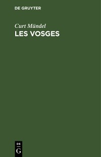 Cover Les Vosges
