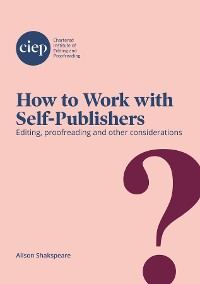 Cover How to Work with Self-Publishers