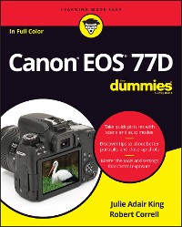 Cover Canon EOS 77D For Dummies