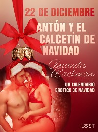 Cover 22 de diciembre: Antón y el calcetín de Navidad - un calendario erótico de Navidad