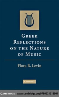 Cover Greek Reflections on the Nature of Music