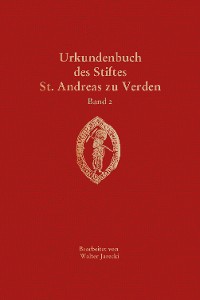 Cover Urkundenbuch des Stiftes St. Andreas zu Verden