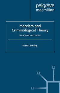 Cover Marxism and Criminological Theory