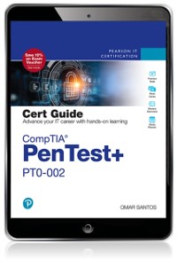 Cover CompTIA PenTest+ PT0-002 Cert Guide