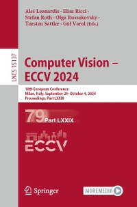 Cover Computer Vision - ECCV 2024