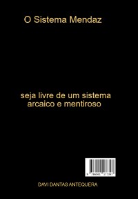 Cover O Sistema Mendaz