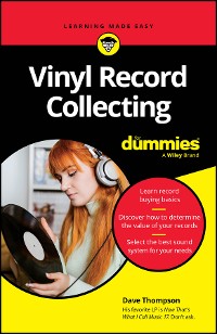 Cover Vinyl Record Collecting For Dummies