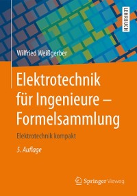 Cover Elektrotechnik für Ingenieure - Formelsammlung