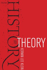 Cover From History to Theory