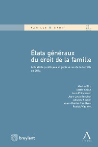 Cover États Généraux du droit de la famille