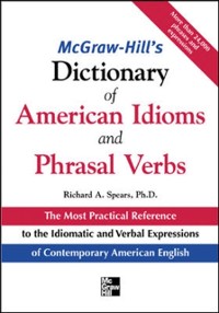 Cover McGraw-Hill's Dictionary of American Idoms and Phrasal Verbs