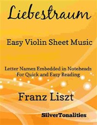 Cover Liebestraum Easy Violin Sheet Music