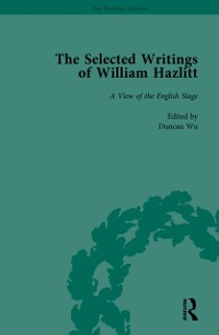 Cover Selected Writings of William Hazlitt Vol 3