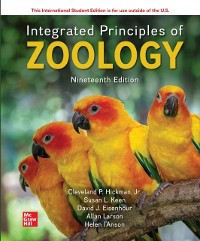 Cover Integrated Principles of Zoology ISE