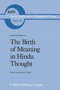 Cover Birth of Meaning in Hindu Thought