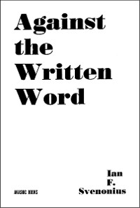 Cover Against the Written Word