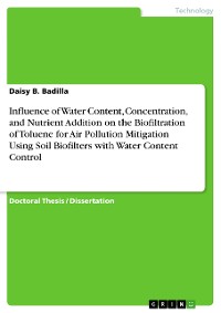 Cover Influence of Water Content, Concentration, and Nutrient Addition on the Biofiltration of Toluene for Air Pollution Mitigation Using Soil Biofilters with Water Content Control