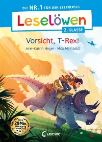 Cover Leselöwen 2. Klasse - Vorsicht, T-Rex!