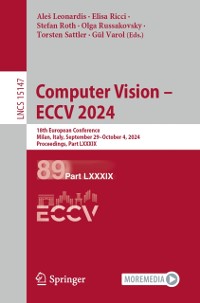 Cover Computer Vision - ECCV 2024