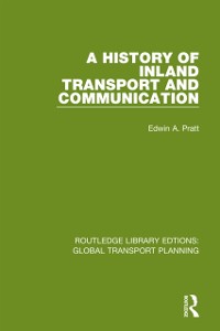 Cover History of Inland Transport and Communication