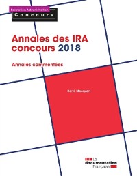 Cover Annales des IRA - Concours 2018