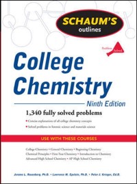 Cover Schaum's Outline of College Chemistry, Ninth Edition