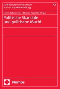 Cover Politische Skandale und politische Macht