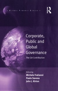 Cover Corporate, Public and Global Governance