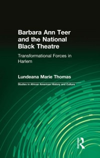 Cover Barbara Ann Teer and the National Black Theatre