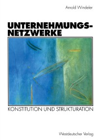 Cover Unternehmungsnetzwerke