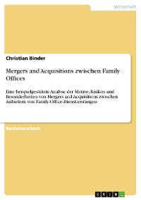 Cover Mergers and Acquisitions zwischen Family Offices