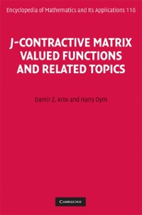 Cover J-Contractive Matrix Valued Functions and Related Topics