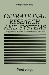 Cover Operational Research and Systems