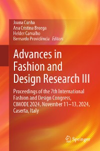 Cover Advances in Fashion and Design Research III