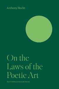 Cover On the Laws of the Poetic Art